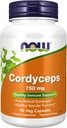 Teraz Foods Doplnky, Cordyceps (Cordyceps sinensis) 750 mg, Healthy Immune Support*, 90 Veg Kapsule