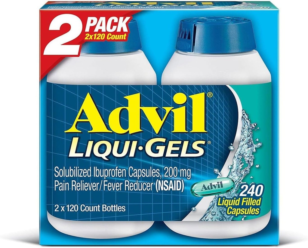 Advil Liqui-Gels (2ks, 120 Počet)