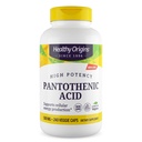 Zdravý pôvod Premium Vitamín B5 Kyselina pantoténová 500 mg Vegan Kapsule, Vysoká sila, Energetické Boost a metabolická podpora, Únava a únava, Akné Supplement for Skin Care, White, 240 Počet
