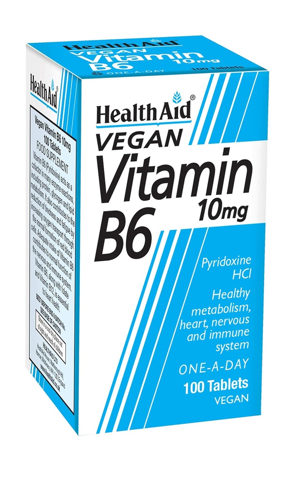 Zdravotná pomoc Vitamín B6 (Pyridoxín HCl) 10 mg 100 tabliet
