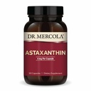 Dr. Mercola Organic Astaxantin - 4 mg Astaxantin - Výkonný Antioxidant Podpora - Organické Mikroriasy Extract - non-GMO, Gluten-free & Soy-Free - 90 Kapsule (90 Servings)