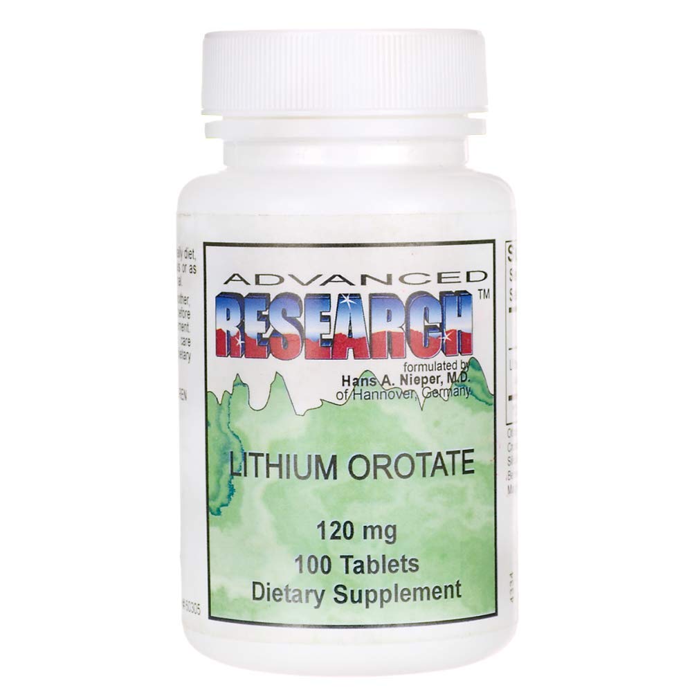 Lítium Orotate 100 Tablety