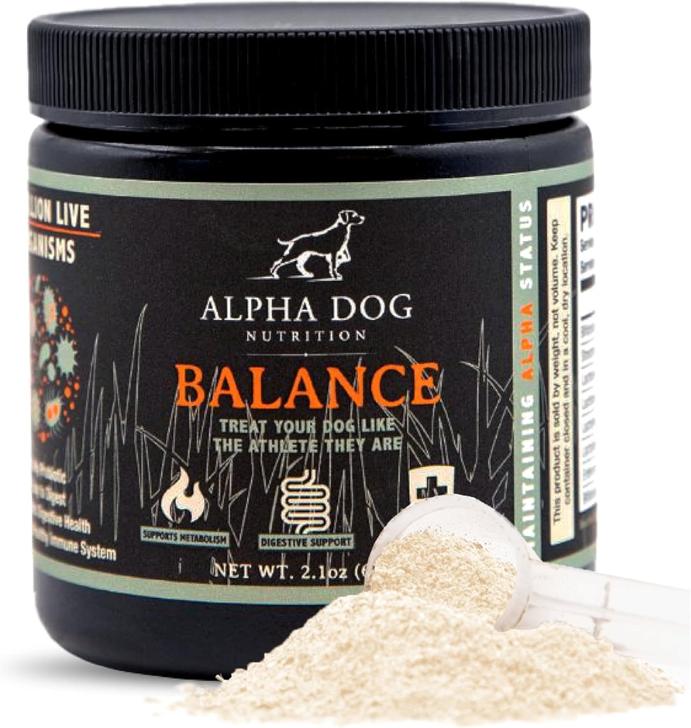 Balance Probiotické zmes pre psov Alpha Dog Nutrition