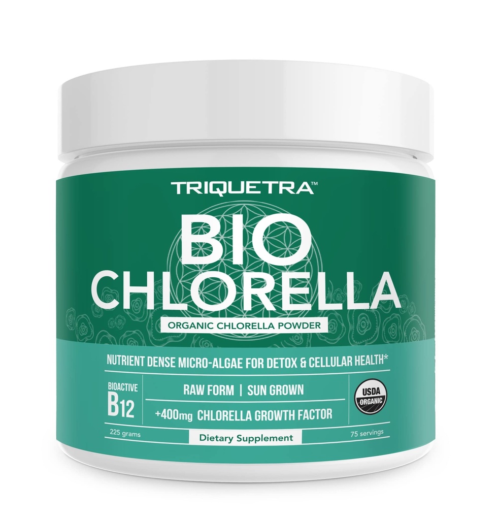 Organické Chlorella Powder 