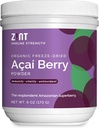 Zint Acai Powder Organic: Raw Freeze Sused Acai Brazilian Whole Berry - Immune Support - Superfood Vegan Plant Protein for Acai Bowls, Smoothies & Cleanse Shakes, 6 oz