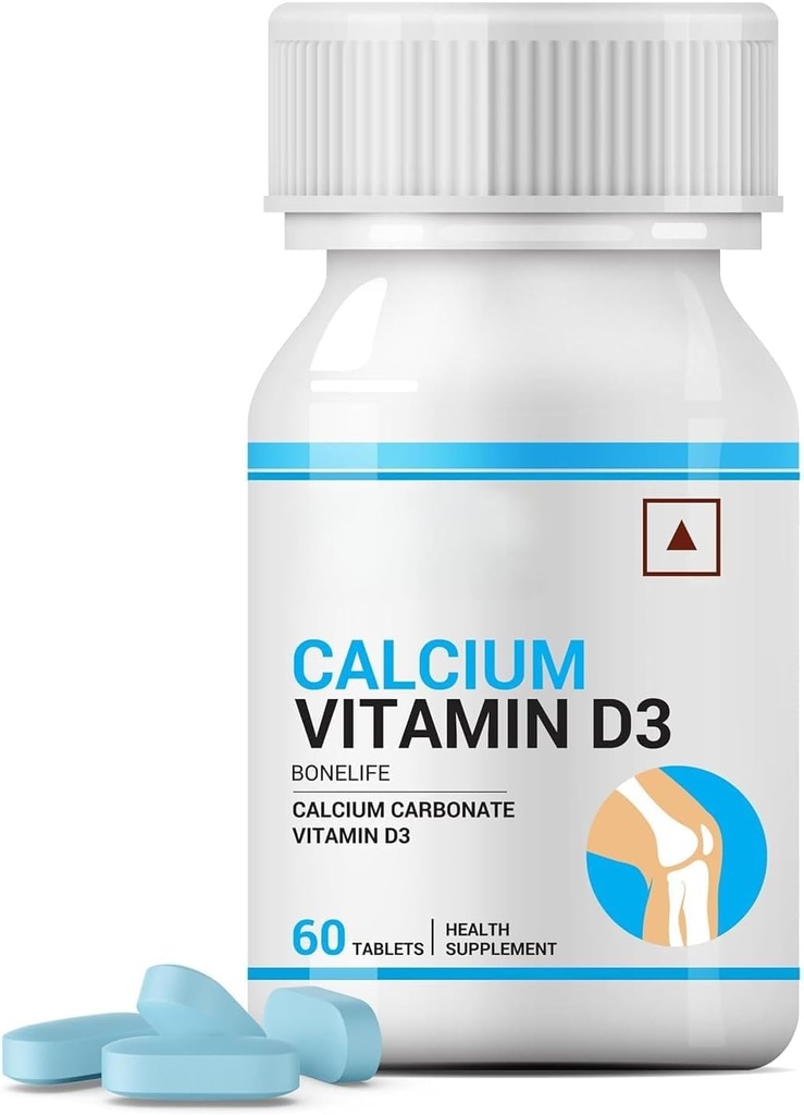 Vápnik a vitamín D3 tablety pre mužov Ženy 