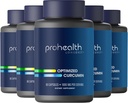 ProHealth Turmeric Curcumin Supplement: 285 Times Viac Biodostupný - vyvinutý neurovedci. 1000 mg Concentrated Longvida Curcumin Extract per Serving (60 X 500 mg kapsuly na fľašu) (6 balení)