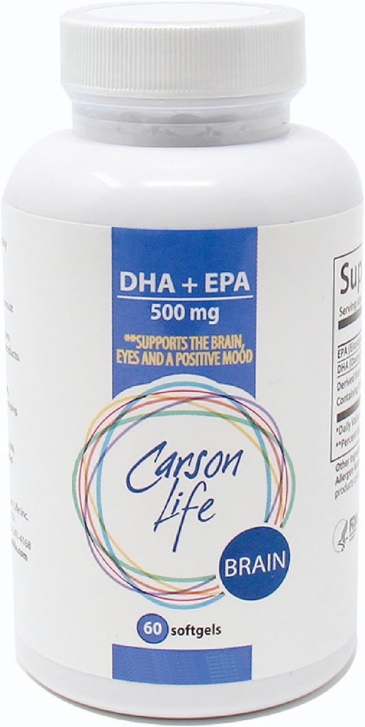 Carson Life DHA EPA Omega 3 doplnok 