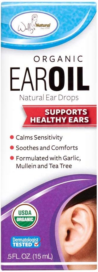 Wally's Natural Organic Ear Oil, .5oz.