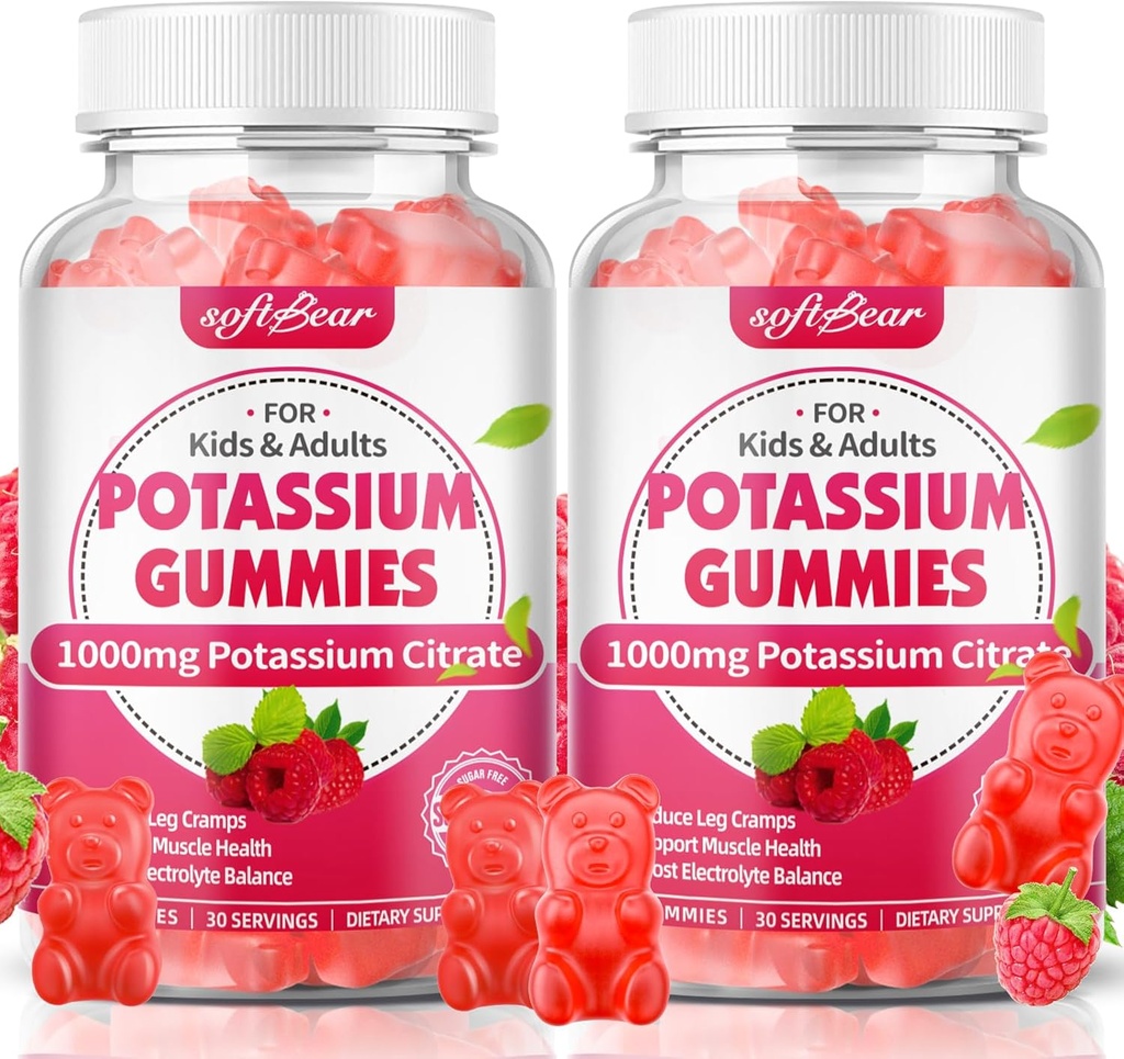 softbear Draslík Dusičnan 1000mg Gummies 
