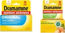 Dramamine Original, Motion Choose Relief, 36 Count & non-Drowsy, Motion Choose Relief, Made with Natural Ginger, 18 Count