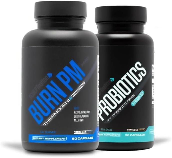 Sculpt Nation by V Shred Burn PM a Premium Probiotiká Bundle
