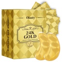 30 Páry 24K zlatá očná maska, očné záplaty pre opuchnuté oči a tmavé kruhy, pod očným masky Patches starostlivosť o pokožku, pre ženy muži