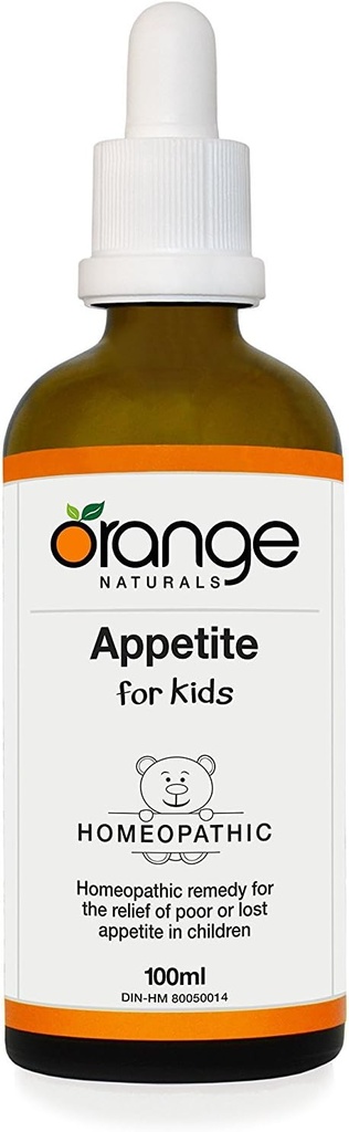 Orange Naturals Homeopatická chuť do jedla pre deti, 3.38 Fluid Ounce