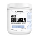 NutraBio Multikolagen Powder- Hydrolyzed Collagen Peptidy pre žiariace vlasy a trávu-Fed- kolagén Powder pre ženy a mužov- 40 Servivné