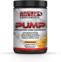 Pumpa Pre Cvičenie Supplement with Citruline Malate, Beta Alanine, Alpha GPC - Vylepšené Pump Supplement Zlepšuje energiu, Zameranie a Absorpcia - Citrus Burst Protein Powder