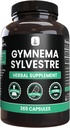 PURE ORIGINÁL SUROVINY Gymnema Sylvestre (365 kapsúl), bez horčíka alebo ryžových výplne, vždy čisté, Lab Overené