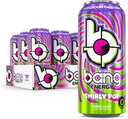 Bang Energy Swirly Pop, bez cukru, Energy Drink, 16 Ounce (Pack of 12)