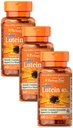 Puritan's Pride Lutein 40 Mg with Zeaxantin, Helps Support Eye Health*, Whole Bean, 60 Ct, (Pack of 3)