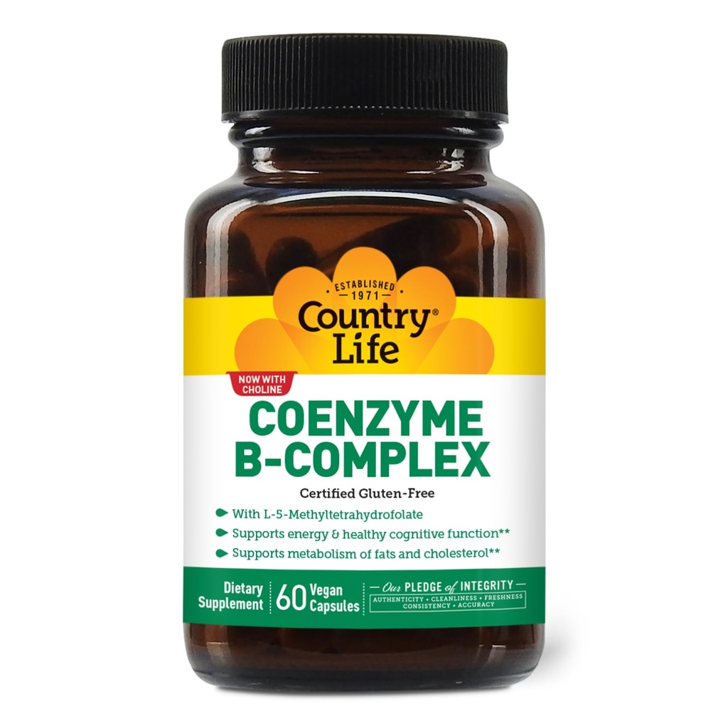 Country Life Enzyme B- Complex, 60 Kapsule 