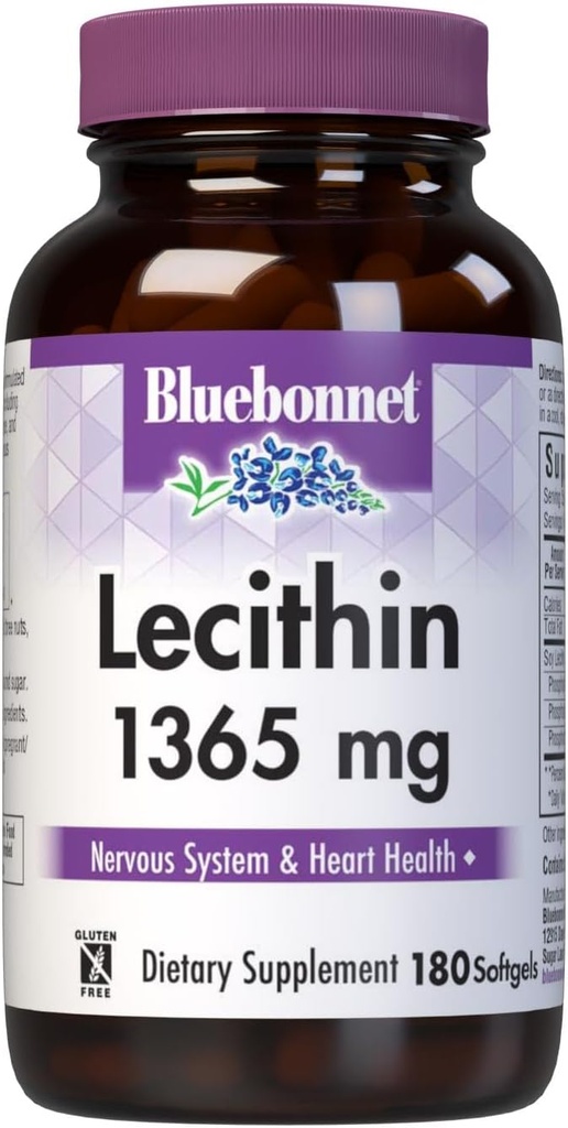 BlueBonnet Lecithin Supplement, 180 Počet