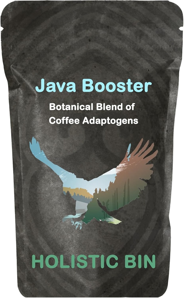 Holistic Bin Organic Mushrom Coffee Java Booster - Mountain Eagle 