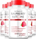 (5 balenia) Malinová Ketone Kapsule, Oficiálne Malinová Ketone pre chudnutie, All-Natural Keto Formula odomknúť svoje telo a fitness ciele, MalinováKetone 1200MG Supplement, Recenzia (300 Kapsule)