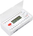 e-Pill 6 Alarm Pocket Timer - Pill, Vitamin and Medicine Medication Reminder - Easy to Hear and Set
