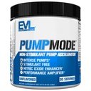EVL PumpMode Oxid dusnatý Supplement - Posilňovač oxidu dusnatého Pump pre cvičenie prášok s Glycerolom a betaín pre svalovú obnovu rast a vytrvalosť - Stim zadarmo pred tréningom nápoj (nechutí)