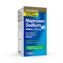GoodSense Naproxen Sodík Tablety 220 Mg, Bolesť hlavy, Modrá, 50 Počet