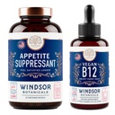 WINTenderR BOTANICALS Apppetite Supressant for Weight Loss and Vegan B12 Liquid Bundle