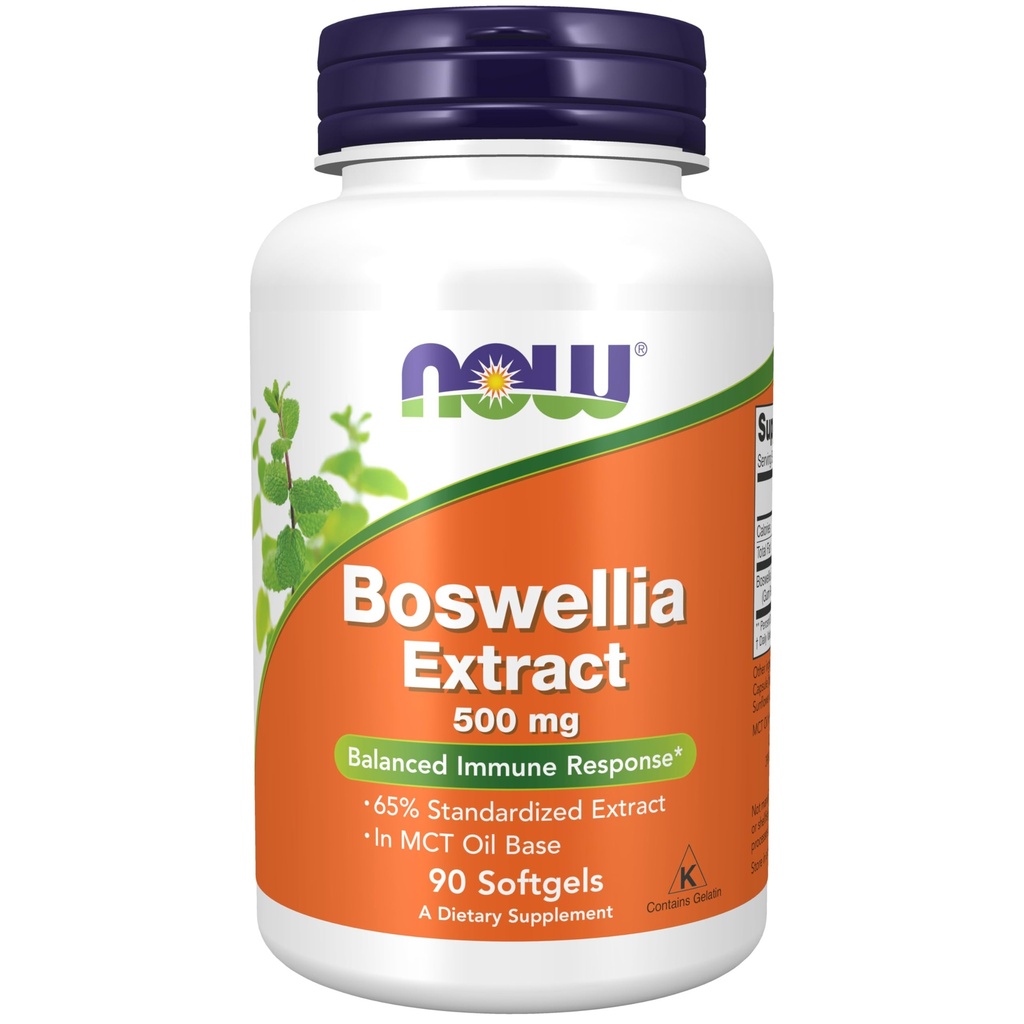 Teraz Foods Doplnky, Boswellia Extract 500 mg v MCT olejovej báze, vyvážená imunitná odpoveď*, 90 Softgels