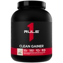 Pravidlo 1 Čistý Gainer - High-Protein Lean Gain Formula s 560 kalórií, 30g plnospektrum Protein, Viac ako 90g Carbs, Pod 6g tuku (15 Servings, Vanilla Ice Crème)
