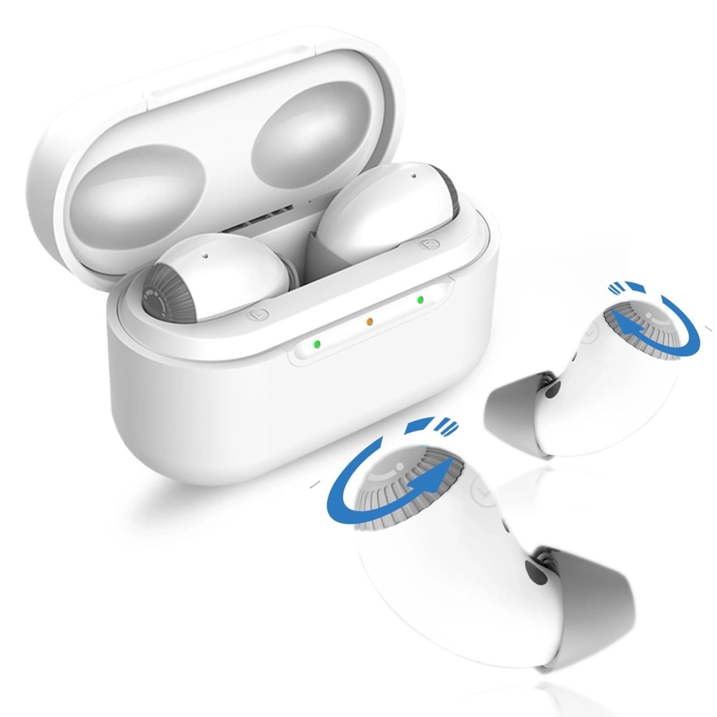 Hearing Aids with Hluise Cancelling Hearing Aids for Seniors hearing Loss, Hearing aids with Charging Case Pohodlné a takmer neviditeľné