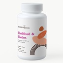 Debloat & Detox - Gut & Liver Supplement for Women with Milk Thitle & Dandelion - Vegan Formula na podporu detoxikácie pečene, Trávenie, Bloating - 1 fľaša