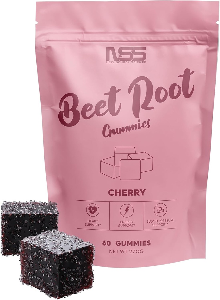 Repa koreňové Gumies s Cherry chuťou, Repeat chewables s pridaným extraktom z hrozna - prírodná farba a chuť - cvikla Chews pre cvičenie, zdravie a wellness - 60 Repné Gummy