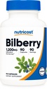 Nutricost Bulberry Capsules 1200mg Ekvivalent (90 Vegetariánske kapsule) - Gluten Free and Non-GMO
