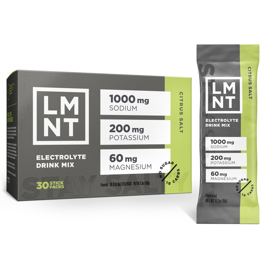 LMNT Zero Sugar Electrolytes - Citrus Salt 
