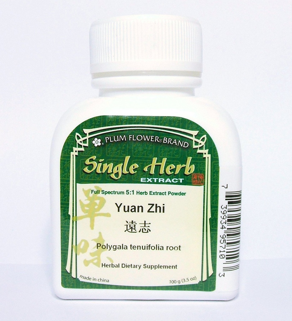 Chinese Senega Root, Herb Extract Powder / Yuan Zhi / Polygala Tenuifolia, 100g alebo 3,5oz by Plum Flower