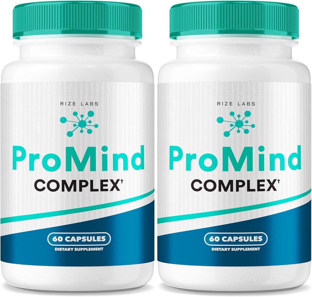 Rize laboratória ProMind Complex Supplement, Organická pamäť Podpora Formula, ProMind Complex pre posilnenie mozgu, ProMind Complex používa na zvýšenie pamäte, Pro Mind Recenzia (120 Kapsule) (Súbor 2)