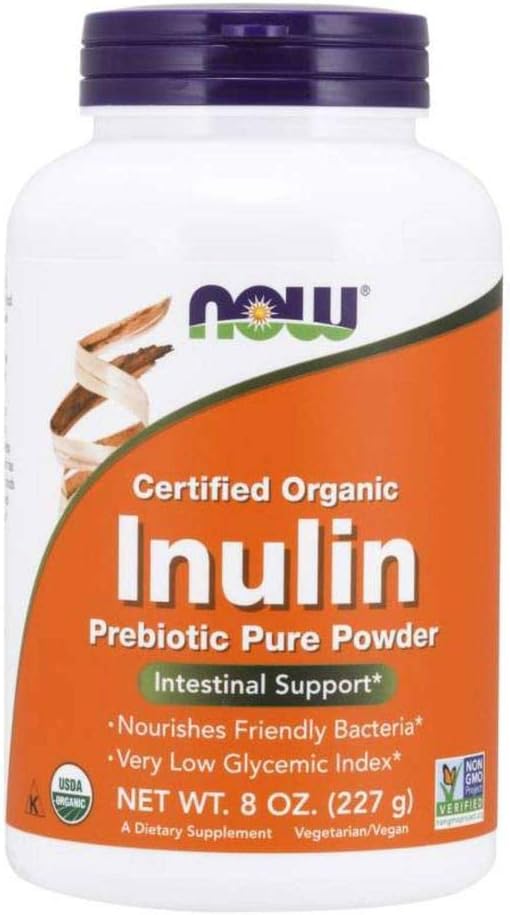 TERAZ Inulin Prebiotic Fos, 8-Ounces (Pack of 2)
