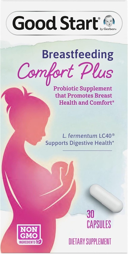 Gerber Good Start Probiotic Supplement, Dojčenie Comfort Plus, 30 Kapsule