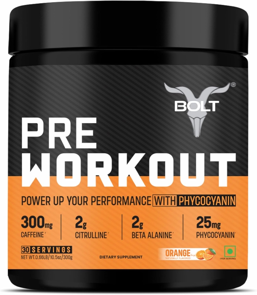 Blesk pred tréningom doplnok s kofeínom, Citruline Malate, B-Alanine, Taurine 