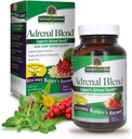 Prírodná odpoveď Extrakapsy Adrenal Blend Stres preč Vegetariány 90 Kapsule Vegan Vegetariány Bylinné kombinácie Dietary Supplement No Harm