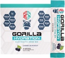 Gorilla Mind Hydratačné balíčky - 3,073mg Elektrolyty Na Go Pohodlný nápoj Mix pre komplexné recept - Zero Sugar, Prirodzene Sladené a pôst priateľsky - 30 Gróf (Cherry Blackout)