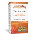 Prírodné faktory CurcuminRich Theracurmin - Antioxidant Support Doplnok kukurici - Dietary Supplement Aids Muscle & - 60 Vegetariánske kapsule (60 Servis)