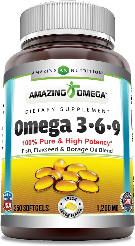 Amazing Omega 3.6.9 Supplement 
