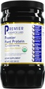 Premier Research Labs Plant Protein - Vegan Plant Based Pea Protein Powder, Organic, Dairy Free, Gluten Free, Žiadne umelé príchute, Vegetarián, Obsahuje tekvica a ryža Protein - 9 Oz