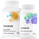 THORNE - Wellness Essentials Bundle - Omega-3 & Multivitamín Combo - Super EPA & Basic Nutrients 2/Day - 30 Servings