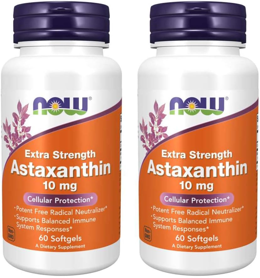 Potraviny Astaxantín 10mg 60 SoftGels (2 balenia)